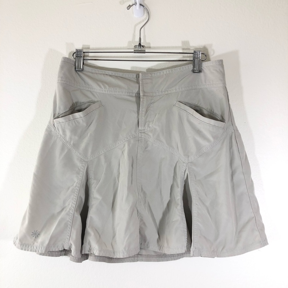 Athleta 6 All Terrain Mid Rise Outdoor Skirt